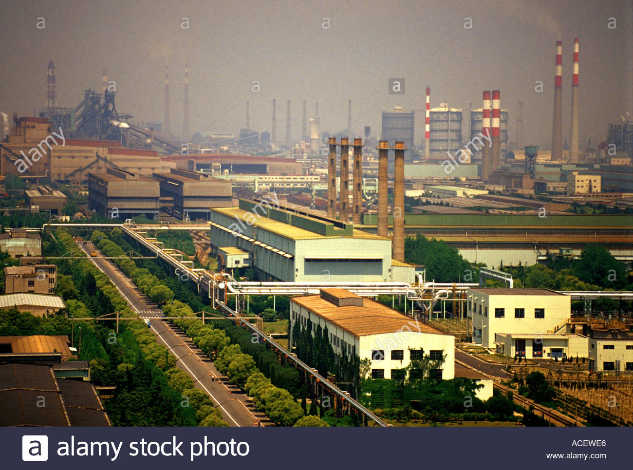 NHÀ MÁY SẢN XUẤT THÉP – BAOSHAN – TRUNG QUỐC